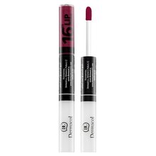 Dermacol 16H Lip Colour zweiphasige, langanhaltende Farbe und Gloss für die Lippen No. 22 7,1 ml