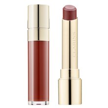 Clarins Joli Rouge Lacquer 757L Nude Brick Voedende lippenstift met hydraterend effect 3,5 g