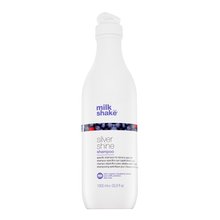 Milk_Shake Silver Shine Shampoo Champú Para cabello rubio platino y gris 1000 ml