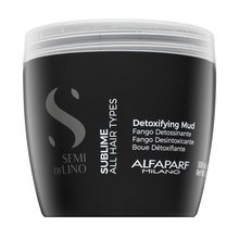 Alfaparf Milano Semi Di Lino Sublime Detoxifying Mud cremă hidratantă pentru curățare pentru toate tipurile de păr 500 ml