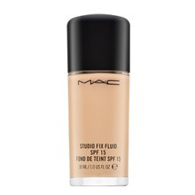 MAC Studio Fix Fluid Foundation SPF15 NC25 dlouhotrvající make-up pro sjednocenou a rozjasněnou pleť 30 ml