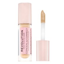 Makeup Revolution Conceal & Correct Banana tekutý korektor 4 ml