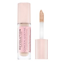 Makeup Revolution Conceal & Define Concealer – C1 tekutý korektor 4 ml