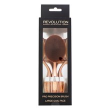 Makeup Revolution Pro Precision Brush Large Oval Face pędzel do podkładu i pudru