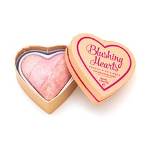 I Heart Revolution Blushing Hearts Peachy Pink Kisses Blusher fard de obraz sub forma de pudra 10 g