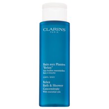 Clarins Relax Bath and Shower Concentrate relaxační koupelový a sprchový gel s esenciálními oleji 200 ml
