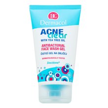 Dermacol ACNEclear Antibacterial Face Gel gel detergente nutriente per la pelle problematica 150 ml