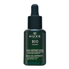 Nuxe Bio Organic Rice Oil Extract Ultimate Night Recovery Oil crema notte rivitalizzante per il rinnovamento della pelle 30 ml