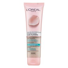 L´Oréal Paris Skin Expert Rare Flowers Refining Scrub peelingový gel pro normální/smíšenou pleť 150 ml