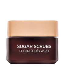 L´Oréal Paris Sugar Scrubs Nouris Scrub čistiaca maska a peeling pre obnovu pleti 50 ml