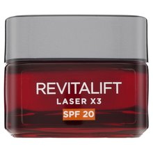 L´Oréal Paris Revitalift Laser X3 Anti-Age Day Cream SPF 20 cremă cu efect de lifting și întărire pentru folosirea zilnică 50 ml
