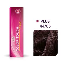 Wella Professionals Color Touch Plus profesionálna demi-permanentná farba na vlasy s multi-rozmernym efektom 44/05 60 ml