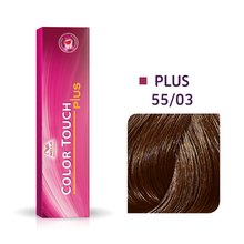 Wella Professionals Color Touch Plus profesionální demi-permanentní barva na vlasy 55/03 60 ml