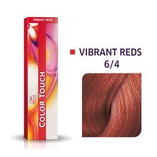 Wella Professionals Color Touch Vibrant Reds Professionelle demi-permanente Haarfarbe mit einem multidimensionalen Effekt 6/4 60 ml