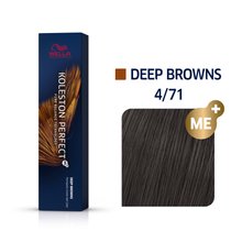 Wella Professionals Koleston Perfect Me+ Deep Browns professionele permanente haarkleuring 4/71 60 ml