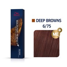 Wella Professionals Koleston Perfect Me+ Deep Browns Professionelle permanente Haarfarbe 6/75 60 ml