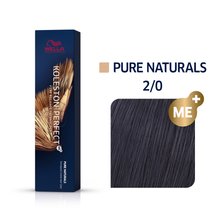 Wella Professionals Koleston Perfect Me+ Pure Naturals profesionální permanentní barva na vlasy 2/0 60 ml