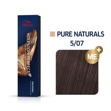 Wella Professionals Koleston Perfect Me+ Pure Naturals Professionelle permanente Haarfarbe 5/07 60 ml