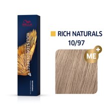 Wella Professionals Koleston Perfect Me+ Rich Naturals Professionelle permanente Haarfarbe 10/97 60 ml