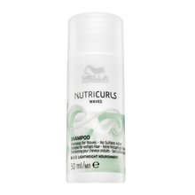 Wella Professionals Nutricurls Waves Shampoo vyživující šampon pro vlnité vlasy 50 ml