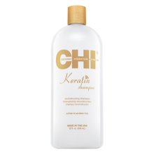 CHI Keratin Shampoo gladmakende shampoo voor stug en weerbarstig haar 946 ml