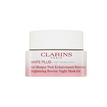 Clarins White Plus Pure Translucency Brightening Revive Night-Mask Gel éjszakai krém az egységes és világosabb arcbőrre 50 ml