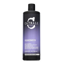 Tigi Catwalk Fashionista Violet Shampoo șampon hrănitor pentru păr blond 750 ml
