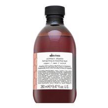 Davines Alchemic Shampoo цветен шампоан за подчертаване на цвета на косата Copper 280 ml