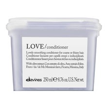 Davines Essential Haircare Love Smoothing Conditioner gladmakende conditioner voor stug en weerbarstig haar 250 ml