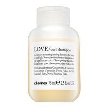 Davines Essential Haircare Love Curl Shampoo tápláló sampon hullámos és göndör hajra 75 ml