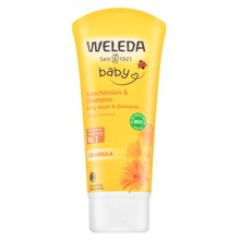 Weleda Baby Calendula Body Wash & Shampoo šampón a sprchový gél 2v1 pre deti 200 ml