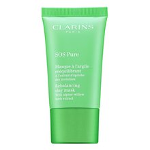 Clarins SOS Pure Rebalancing Clay Mask почистваща маска за нормална/смесена кожа 15 ml