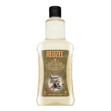 Reuzel 3-in-1 Tea Tree Shampoo Champú, acondicionador y gel de baño 1000 ml
