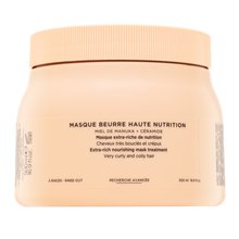Kérastase Curl Manifesto Masque Beurre Haute Nutrition tápláló maszk hullámos és göndör hajra 500 ml