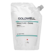 Goldwell Structure + Shine Agent 2 Neutralizing Cream regenerační krém pro uhlazení a lesk vlasů 400 g