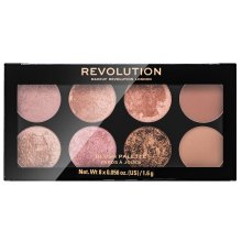 Makeup Revolution Ultra Blush Palette Golden Sugar 2 multifunkčná paleta 13 g