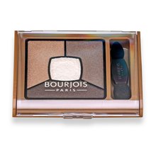 Bourjois Smoky Stories Quad Eyeshadow Palette paletka očných tieňov 06 Upside Brown 3,2 g