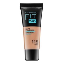 Maybelline Fit Me! Foundation Matte + Poreless 115 Ivory tekutý make-up s matujícím účinkem 30 ml