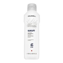 Goldwell Light Dimensions Silklift Conditioning Cream Developer emulsie ontwikkelen voor alle haartypes 6% 20 Vol. 750 ml