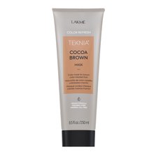Lakmé Teknia Color Refresh Cocoa Brown Mask tápláló maszk színes pigmentekkel barna hajra 250 ml