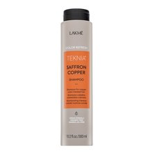 Lakmé Teknia Color Refresh Saffron Copper Shampoo цветен шампоан за съживяване на медни оттенъци 300 ml