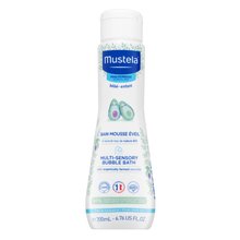 Mustela Bébé Multi-Sensory Bubble Bath за деца 200 ml
