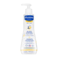 Mustela Bébé Nourishing Cleansing Gel – Cold Cream & Beeswax tusfürdő gél gyerekeknek 300 ml