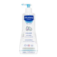 Mustela Hydra Bébé Body Milk hydratační tělové mléko pro děti 500 ml