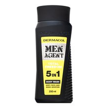 Dermacol Men Agent Total Freedom 5in1 Body Wash душ гел за мъже 250 ml