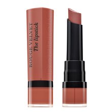 Bourjois Rouge Velvet The Lipstick 15 Peach Tatin dlouhotrvající rtěnka pro matný efekt 2,4 g