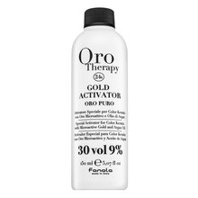 Fanola Oro Therapy 24k Gold Activator Oro Puro vyvíjacia emulzia pre všetky typy vlasov 9% 30 Vol. 150 ml