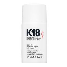 K18 Leave-In Molecular Repair Hair Mask cura dei capelli senza risciacquo per capelli molto secchi e danneggiati 50 ml