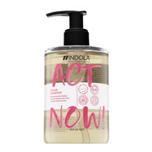 Indola Act Now! Color Shampoo tápláló sampon festett hajra 300 ml