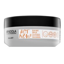 Indola Act Now! Shine Wax cera modellante per capelli per il rafforzamento e lucentezza dei capelli 85 ml